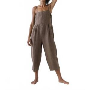 NEW FIRST RITE mira pantsuit in laundered cocoa